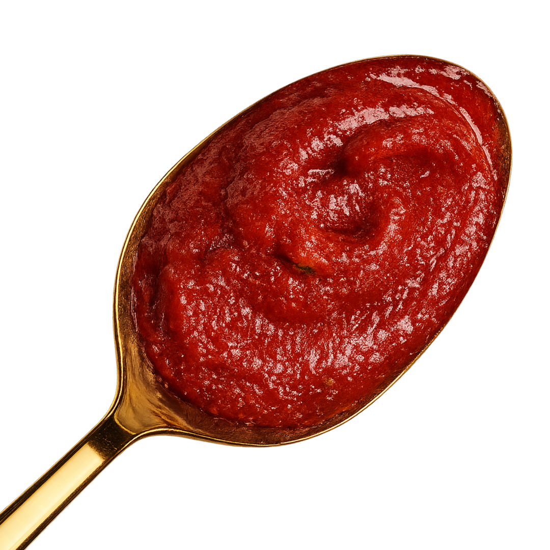 A spoonful of Tedesco's Pizza Sauce