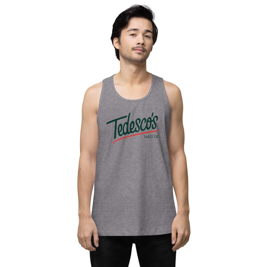 Tedesco's men's premium tank top